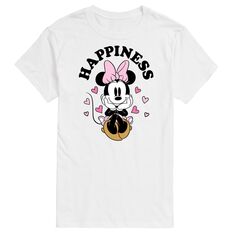Мужская футболка с рисунком Disney&apos;s Minnie Mouse Happiness