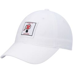 Мужская белая регулируемая шляпа Utah Utes Dream