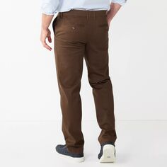 Мужские брюки-чиносы прямого кроя Sonoma Goods For Life Flexwear