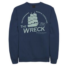 Мужской свитшот с логотипом Outer Banks The Wreck Restaurant Ship Licensed Character