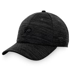 Мужская черная фирменная кепка Fanatics Philadelphia Flyers Authentic Pro Road Snapback
