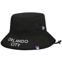 Мужская компактная панама New Era Black Orlando City SC Kick-Off