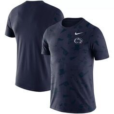 Мужская темно-синяя футболка Nike Penn State Nittany Lions Tailgate