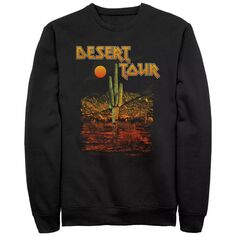 Мужской модный свитшот с градиентным текстом Desert Tour Generic
