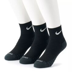 Унисекс, комплект из трех тренировочных носков Nike Everyday Max с амортизацией до щиколотки