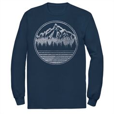 Мужская футболка Into The Mountains со значком Generic