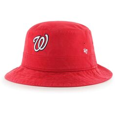 Мужская панама &apos;47 Red Washington Nationals Primary