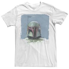 Мужская футболка со шлемом и рисунком «Звездные войны. Книга Бобы Фетта» Licensed Character