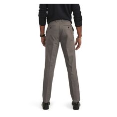 Мужские брюки Dockers Signature узкого кроя цвета хаки без железа
