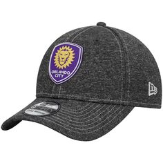 Мужская кепка New Era Purple Orlando City SC Club Neo 39THIRTY Flex Hat