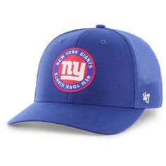 Мужская бейсболка &apos;47 Royal New York Giants представляет гибкую шляпу