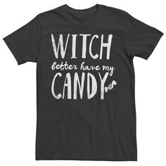 Мужская футболка с надписью &quot;Witch Better Have My Candy&quot; Licensed Character