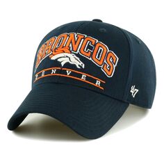 Мужская регулируемая кепка темно-синего цвета &apos;47 Denver Broncos Fletcher MVP