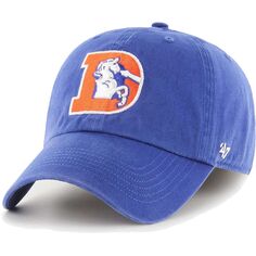 Мужская приталенная шляпа Royal Denver Broncos Gridiron Classics Franchise Legacy &apos;47 &apos;47
