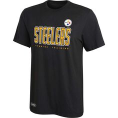 Мужская черная футболка Pittsburgh Steelers Prime Time Outerstuff
