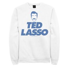 Мужской свитшот с рисунком синего оттенка Ted Lasso Stamp Licensed Character