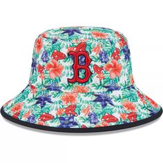 Мужская панама с цветочным принтом New Era Boston Red Sox