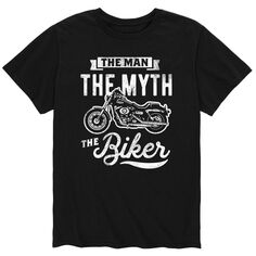Мужская байкерская футболка The Man Myth Licensed Character