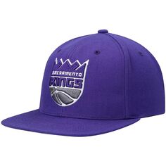 Мужская кепка Mitchell &amp; Ness Purple Sacramento Kings Ground 2.0 Snapback