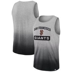 Мужская майка Fanatics Branded серого/черного цвета San Francisco Giants Our Year