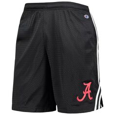 Черные мужские шорты для лакросса Champion Alabama Crimson Tide Team