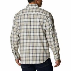Мужская клетчатая рубашка на пуговицах стандартного кроя Columbia Vapor Ridge