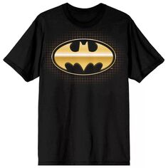 Мужская футболка с логотипом цвета металлик и золотого цвета Бэтмен Licensed Character