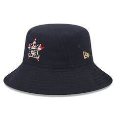 Мужская панама New Era Navy Houston Astros 2023 Четвертое июля