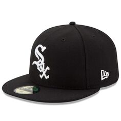 Мужская шляпа New Era Black Chicago White Sox Game Authentic Collection On-Field 59FIFTY.