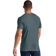 Мужская трикотажная футболка с карманами Hanes Originals Tri-Blend
