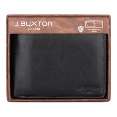 Складной кошелек для кредитных карт Buxton D-Type RFID