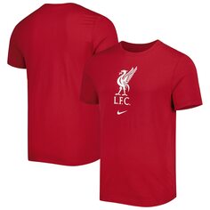 Футболка с коротким рукавом Nike Liverpool, красный