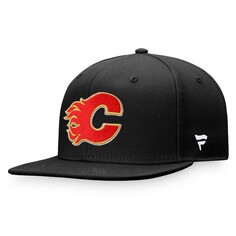 Бейсболка Fanatics Branded Calgary Flames, черный