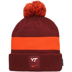 Шапка Nike Virginia Tech Hokies, бордовый