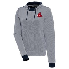 Пуловер с капюшоном Antigua Boston Red Sox, нави
