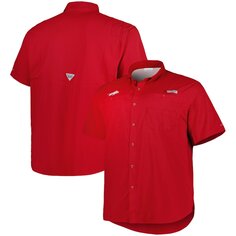 Рубашка Columbia Arkansas Razorbacks, кардинал