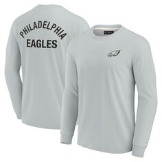 Футболка с длинным рукавом Fanatics Signature Philadelphia Eagles, серый