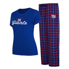 Пижамный комплект Concepts Sport New York Giants, роял