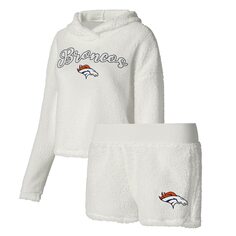 Пижамный комплект Concepts Sport Denver Broncos, белый