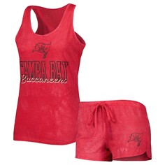 Пижамный комплект Concepts Sport Tampa Bay Buccaneers, красный