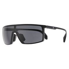Черные спортивные солнцезащитные очки adidas с плоским верхом