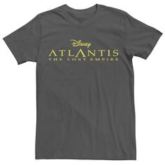 Мужская футболка с логотипом Atlantis The Lost Empire Disney