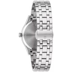 Женские часы из нержавеющей стали с бриллиантами - 96P220 Bulova