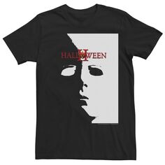 Мужская футболка с плакатом и маской Майкла Майерса «Хэллоуин 2» Licensed Character