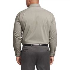 Классическая рубашка Big &amp; Tall Stain Shield Van Heusen, черный