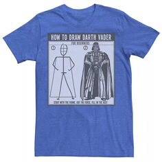 Мужская футболка с рисунком Vader Star Wars
