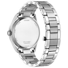 Мужские часы Eco-Drive Arezzo серебристого цвета с браслетом из нержавеющей стали — AW1690-51E Citizen