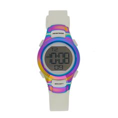 Мужские часы EL LCD с разноцветным цифровым хронографом — 45-7012RBW Armitron Pro Sport