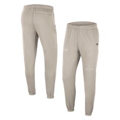 Мужские кремовые брюки-джоггеры Michigan State Spartans Nike