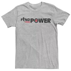 Мужская футболка Black Widow с надписью Find Your Power Marvel